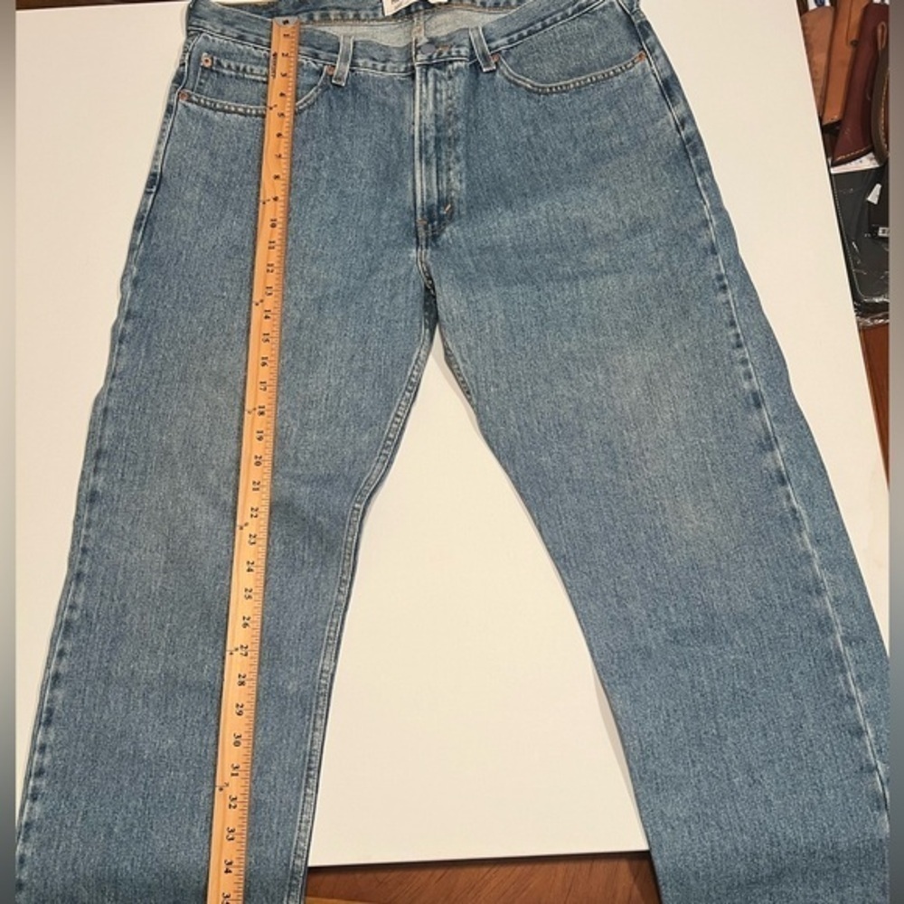 EUC NEW Men's Levi's 505 Blue Denim Jeans Straight Regular 40x30 (C3)